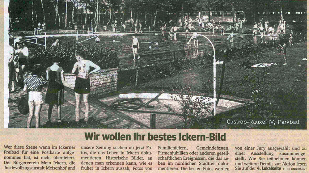 Wir wollen Ihr bestes Ickern-Bild